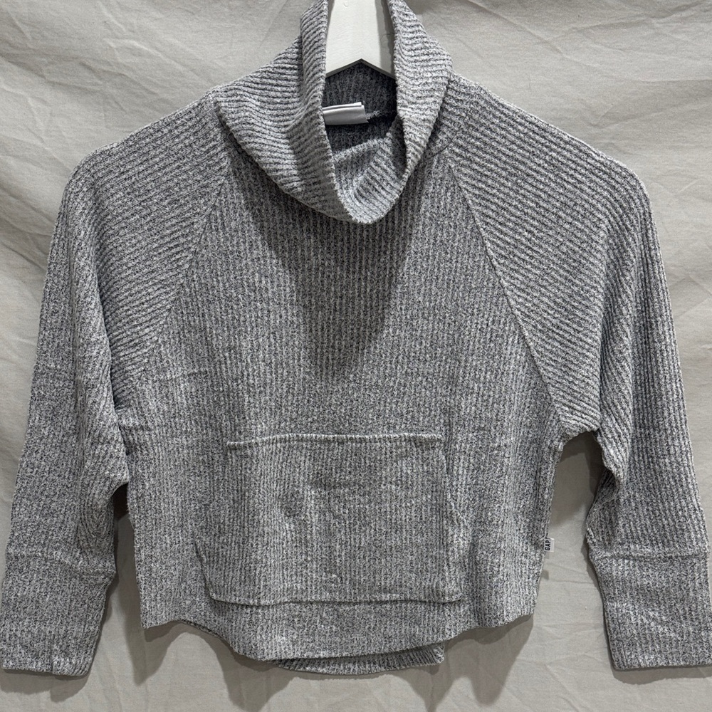 GAP Kids Gray Ribbed Sweater